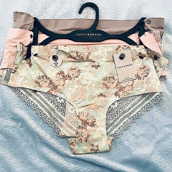 Lucky Brand Other - NWT set of 3 Lucky Brand no show hipster panties L